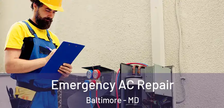  Emergency AC Repair Baltimore - MD