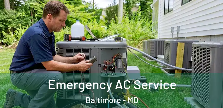 Emergency AC Service Baltimore - MD