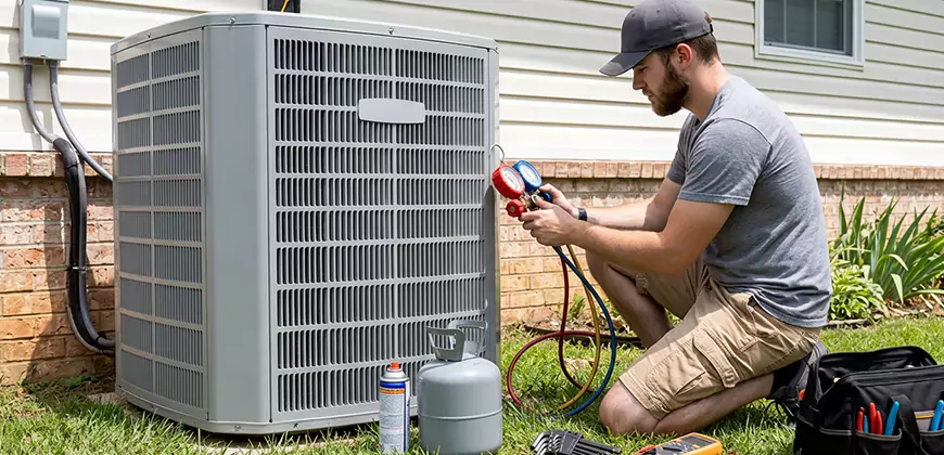 Emergency Air Conditioning Retrofit in Baltimore