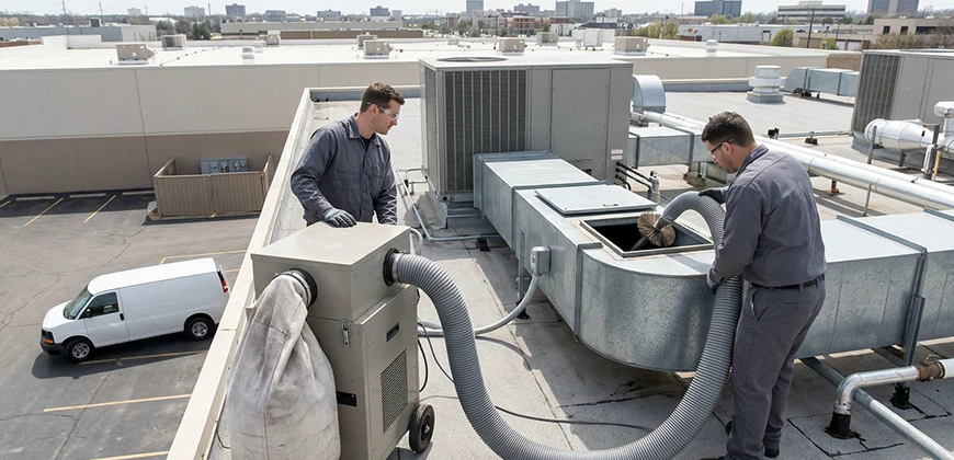 Commercial and Industrial Duct Cleaning in Baltimore